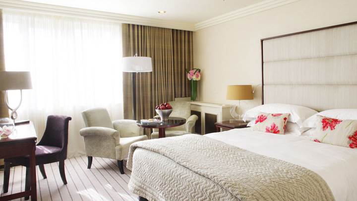 White Interior In Bed Room